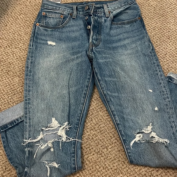Levi 501’s skinny size 26w L30 - Picture 2 of 4